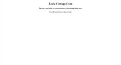 Desktop Screenshot of lock-cottage.com